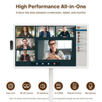 The Atlas™ 32" Tablet on Rolling Stand - Touchscreen, Cordless, 8-Hr Battery, Camera, Voice Remote